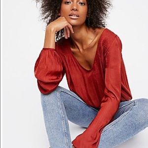 Xs free people blouse